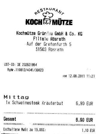 fotom H�ffner Kochm�tze Restaurant
